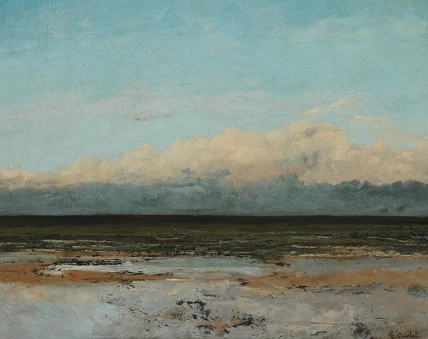Gustave Courbet, Marée montante (Incoming Tide), 1860-1865, Museum of Boulogne sur mer