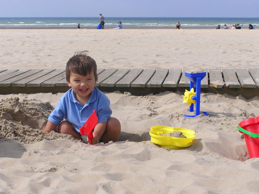 Le Touquet Beach Child
